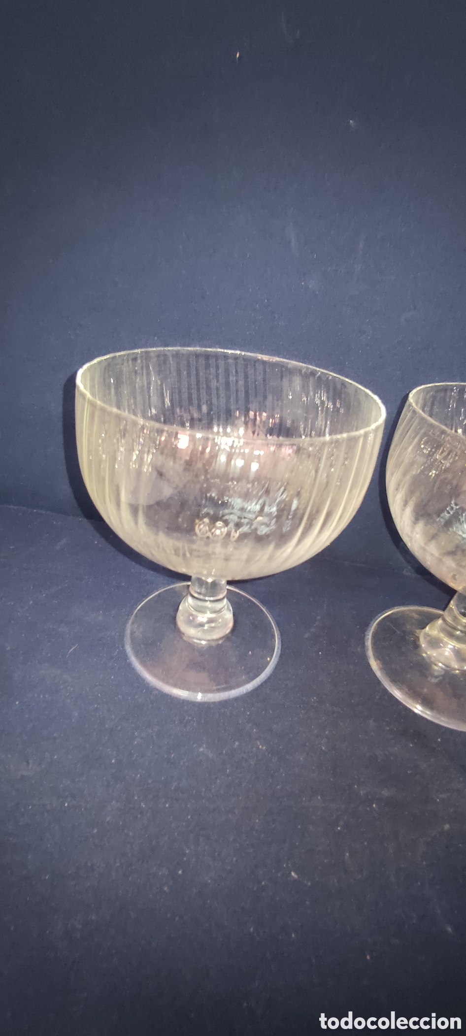 Antig&uuml;edades: 3 copas grandes coctel - Foto 3