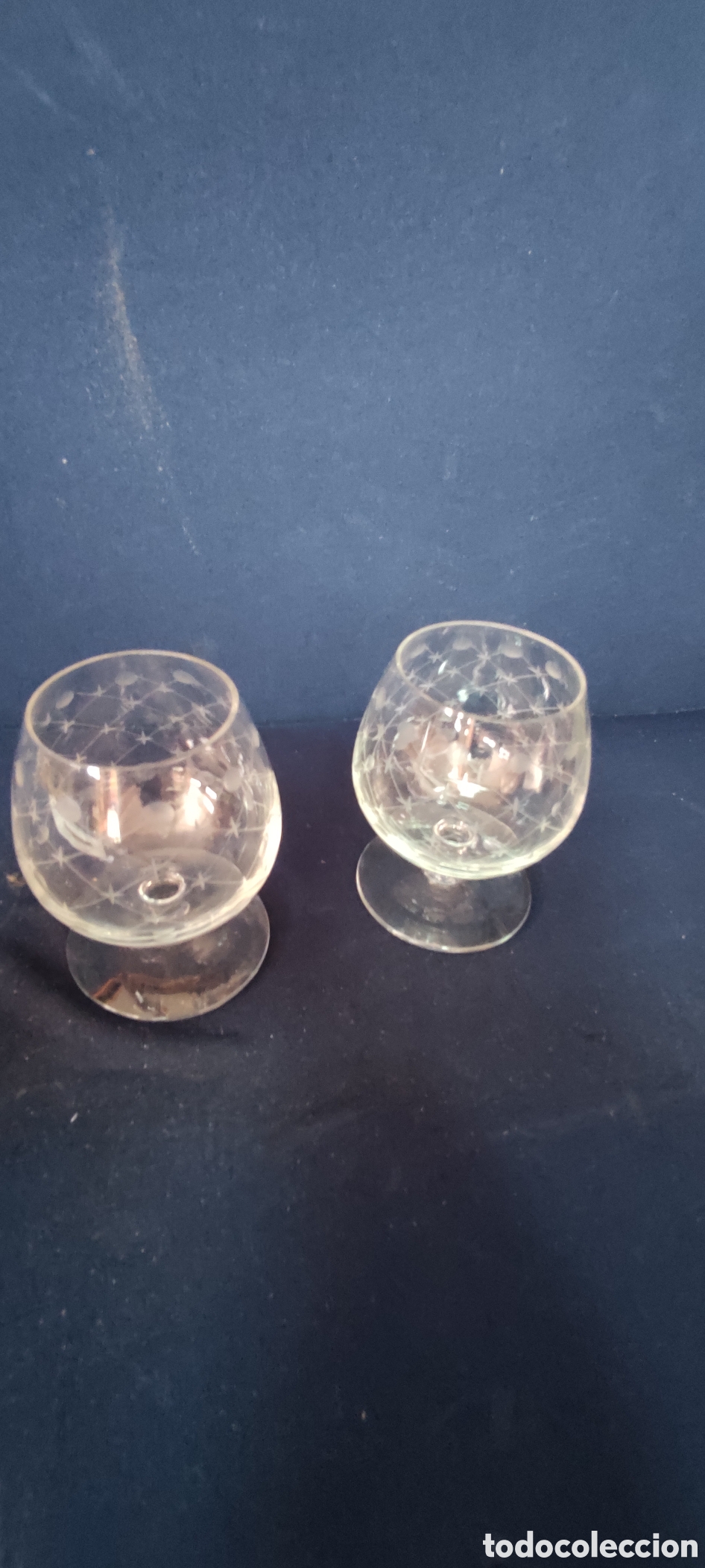 Antig&uuml;edades: Copas de co&ntilde;ac cristal tallado - Foto 6