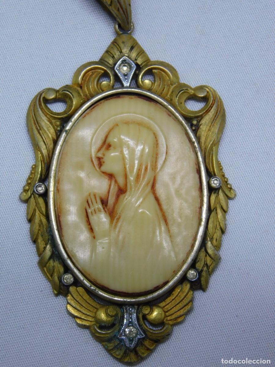 Antig&uuml;edades: COLGANTE CAMAFEO RELIGIOSO - Foto 1