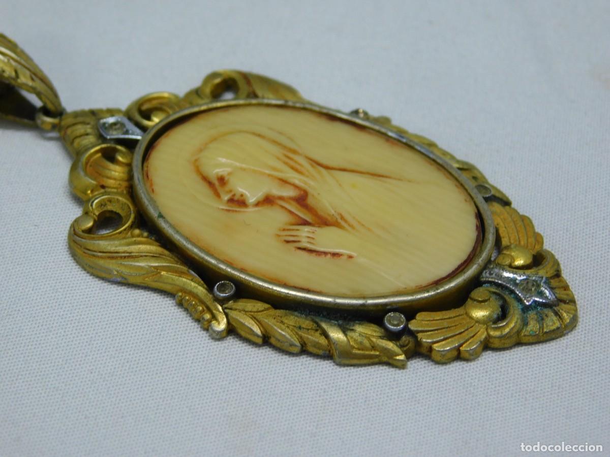 Antig&uuml;edades: COLGANTE CAMAFEO RELIGIOSO - Foto 8