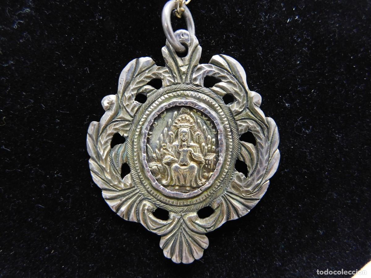 Antig&uuml;edades: COLGANTE MEDALLA RELIGIOSA - Foto 4