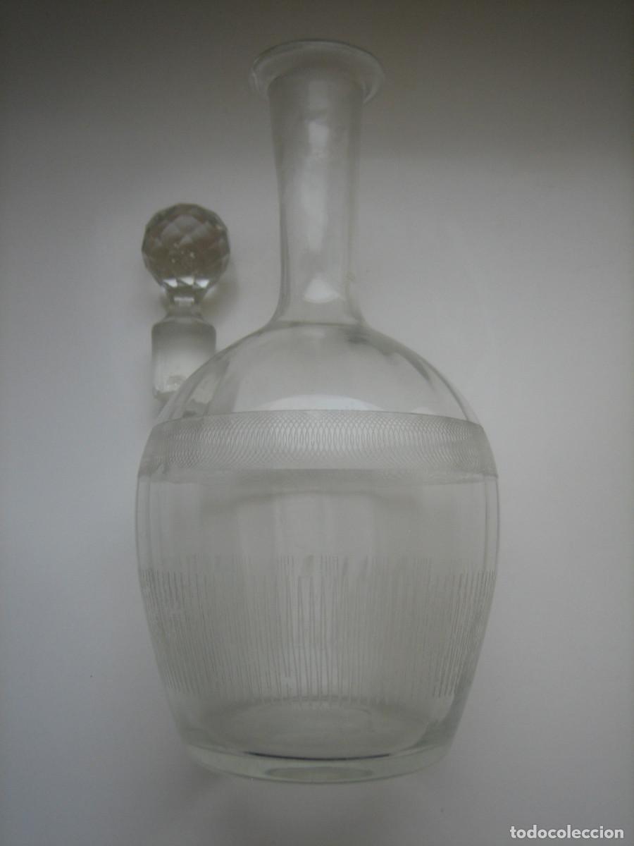 Antig&uuml;edades: BOTELLA DE LICOR. LICORERA. ACOSTILLADA. - Foto 5