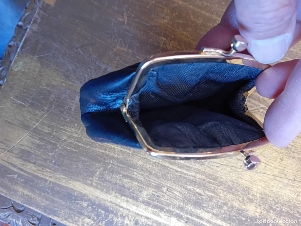 Antig&uuml;edades: Monedero de piel d&eacute;cada de los 70 - Foto 3