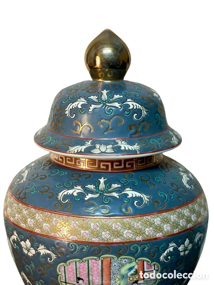 Antig&uuml;edades: Tibor oriental Circa 1.930. - Foto 5