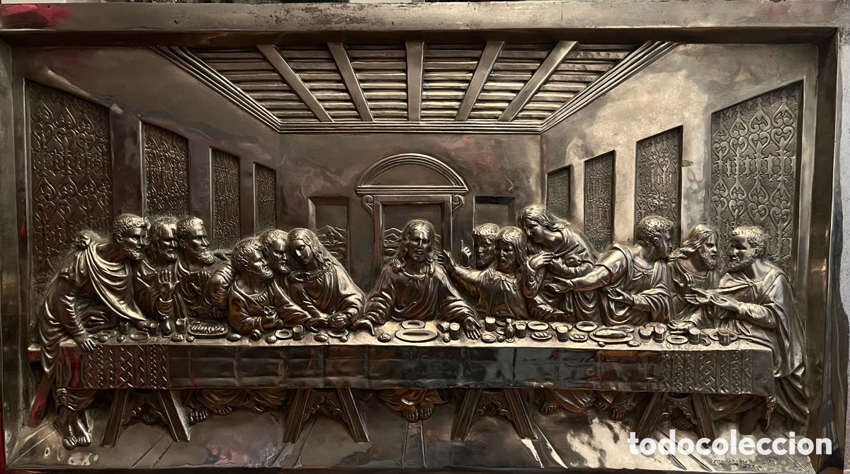 Antig&uuml;edades: &Uacute;ltima cena Leonardo da vinci - Foto 1