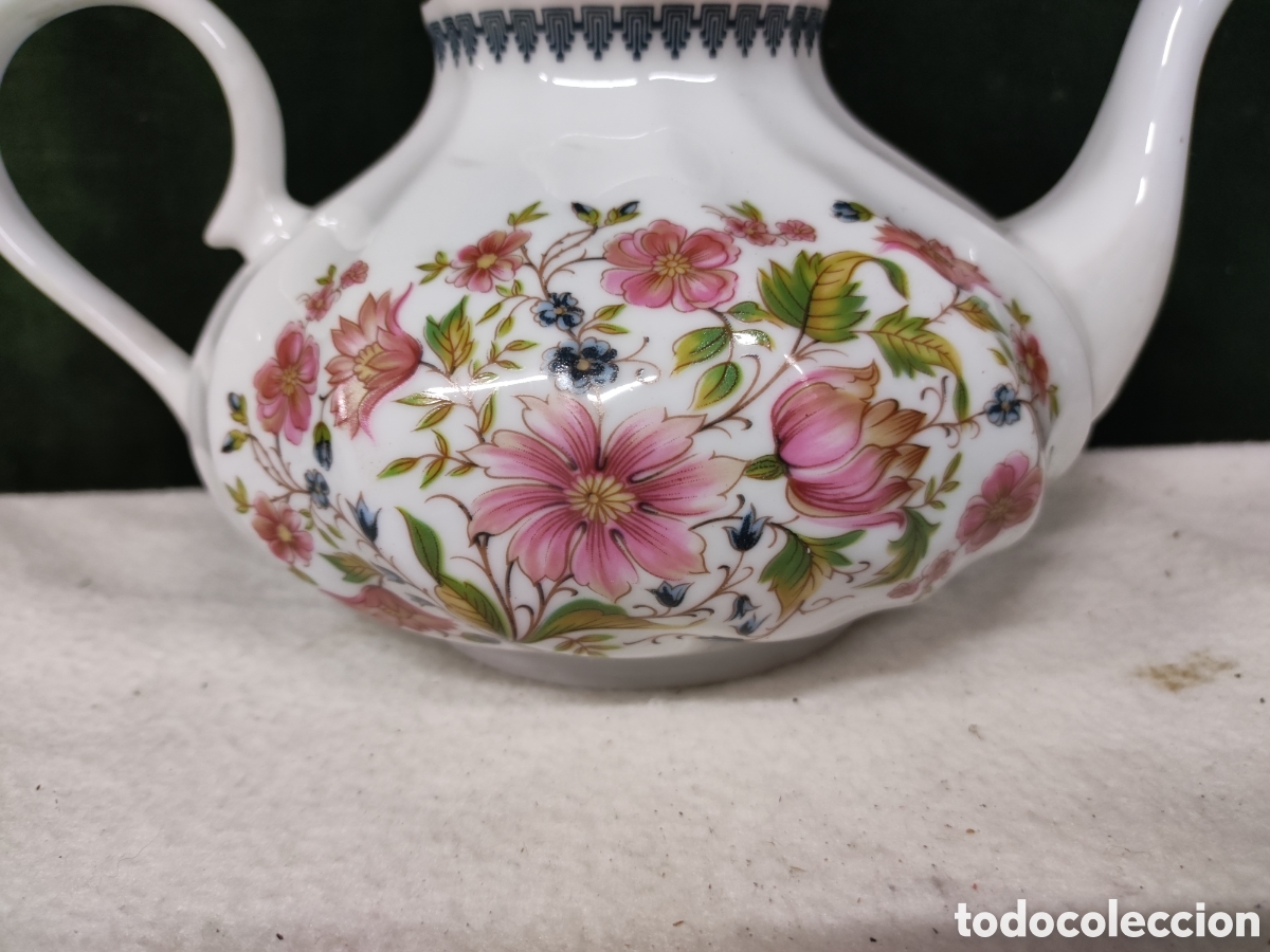 Antig&uuml;edades: Tetera de porcelana de quinta Nova - Foto 2