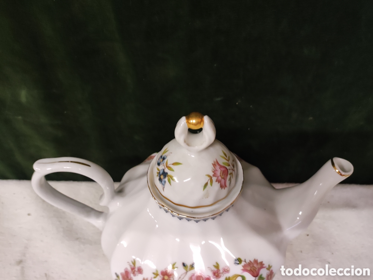 Antig&uuml;edades: Tetera de porcelana de quinta Nova - Foto 3