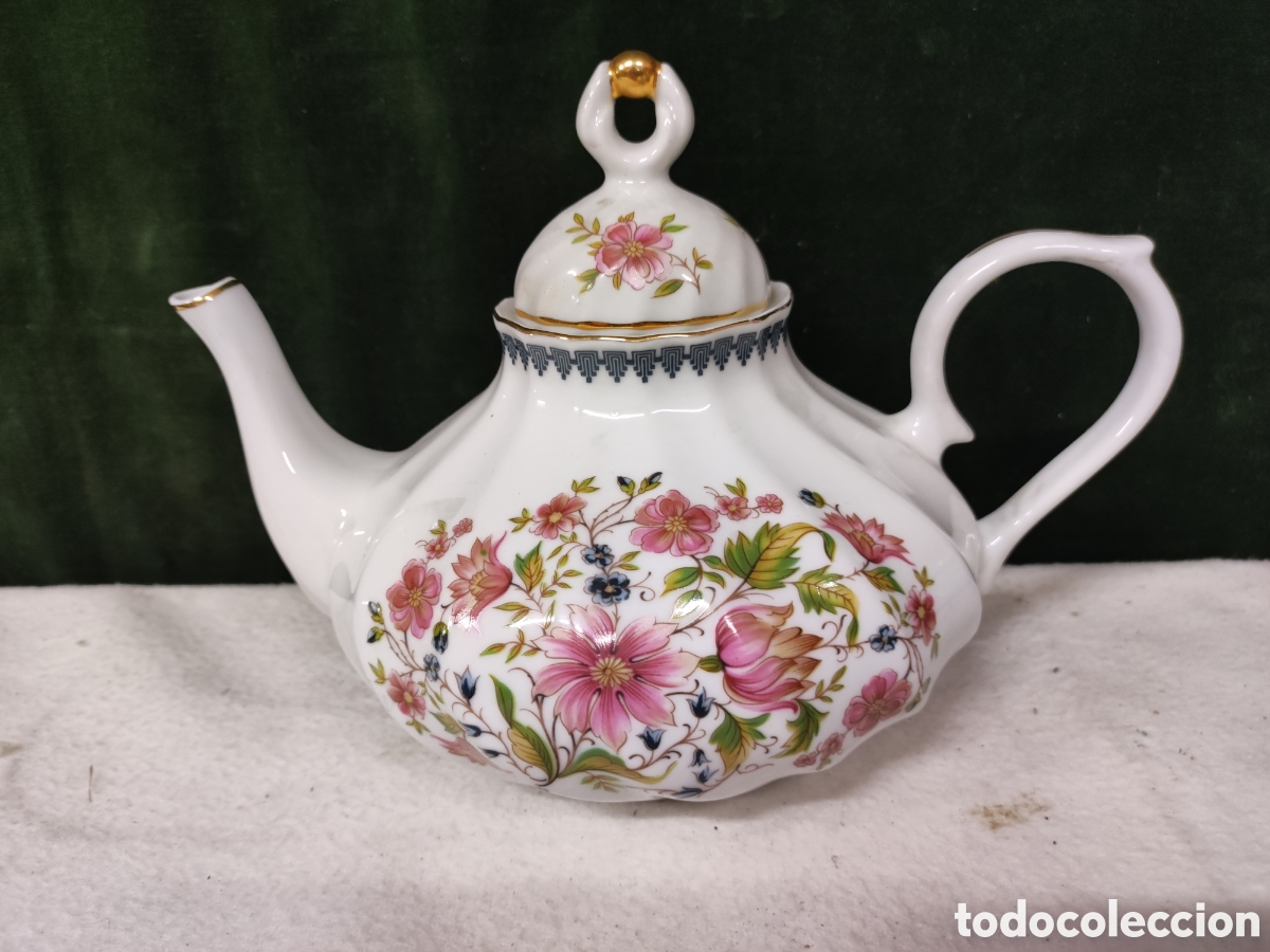 Antig&uuml;edades: Tetera de porcelana de quinta Nova - Foto 4