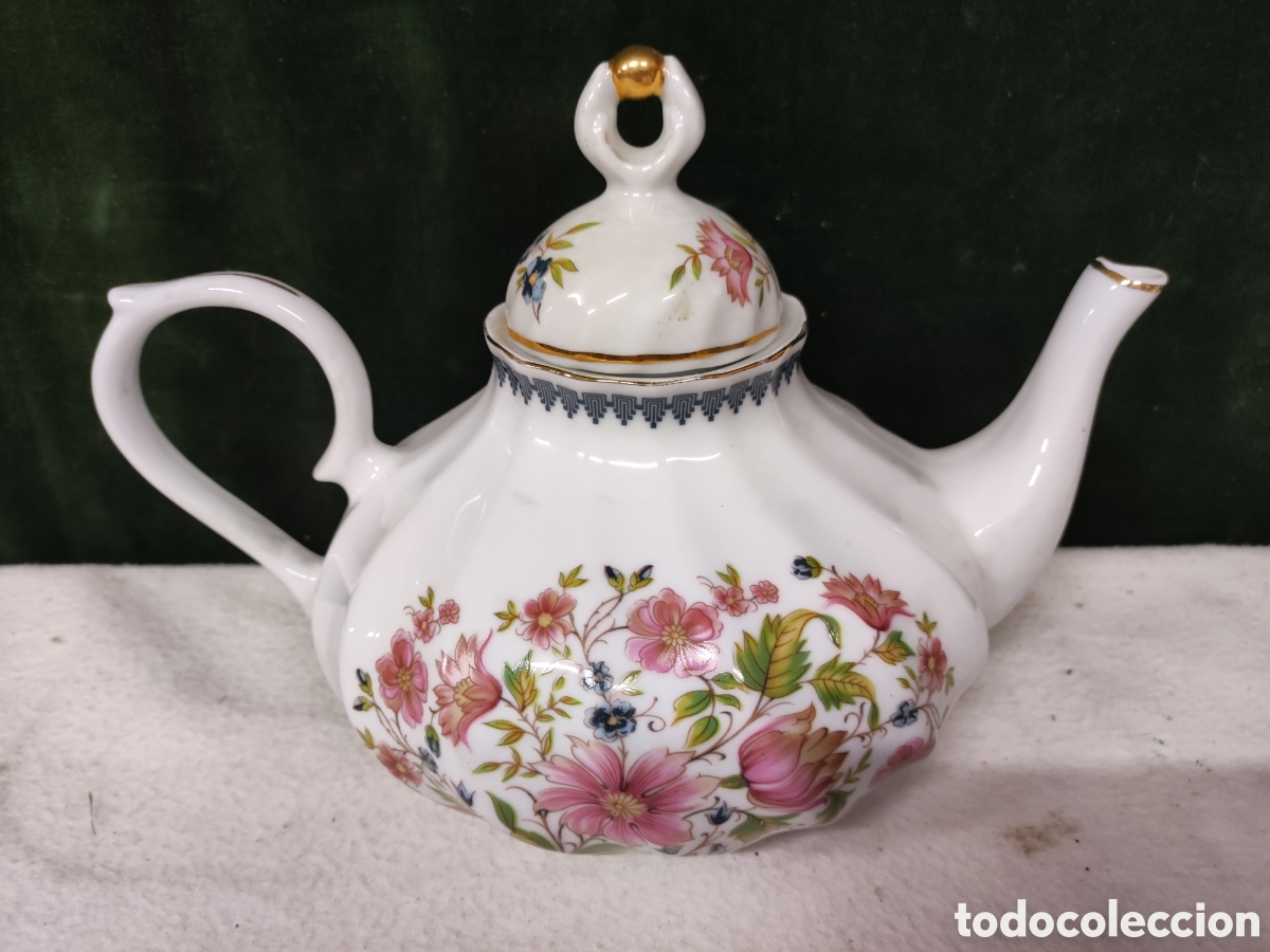 Antig&uuml;edades: Tetera de porcelana de quinta Nova - Foto 1