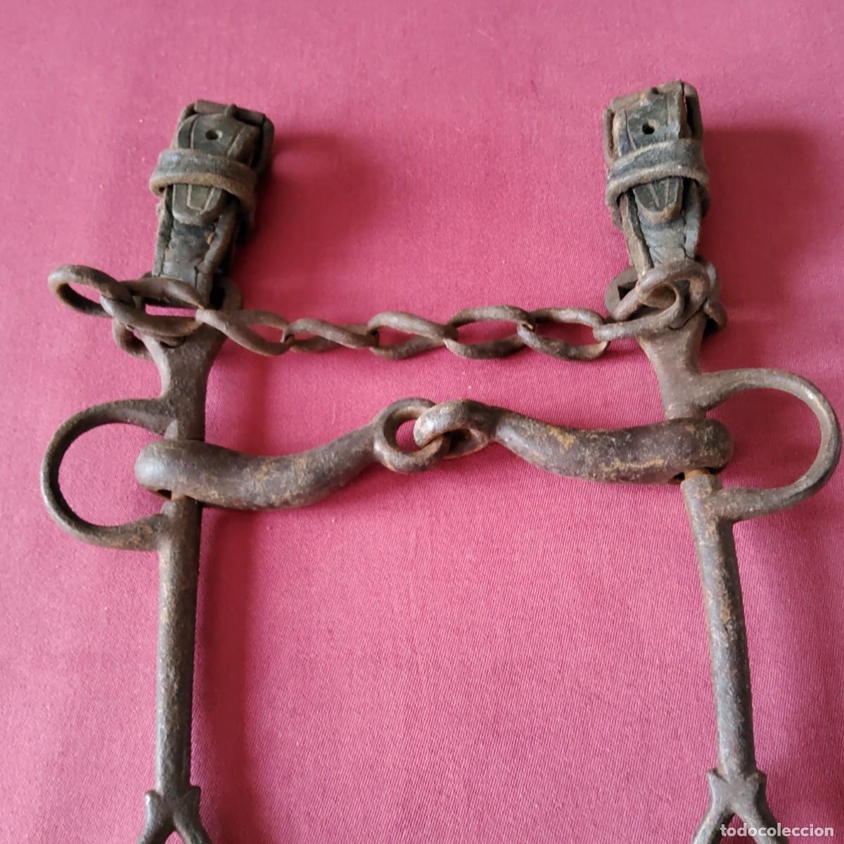 Antig&uuml;edades: ANTIGUO BOCADO DE CABALLO DE HIERRO - Foto 5