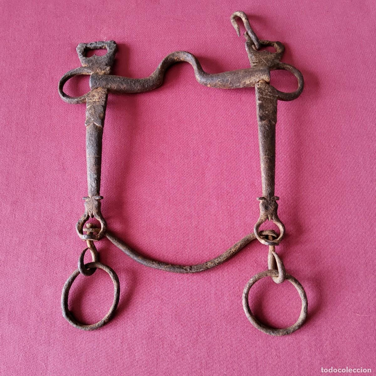 Antig&uuml;edades: ANTIGUO BOCADO DE CABALLO DE HIERRO - Foto 2