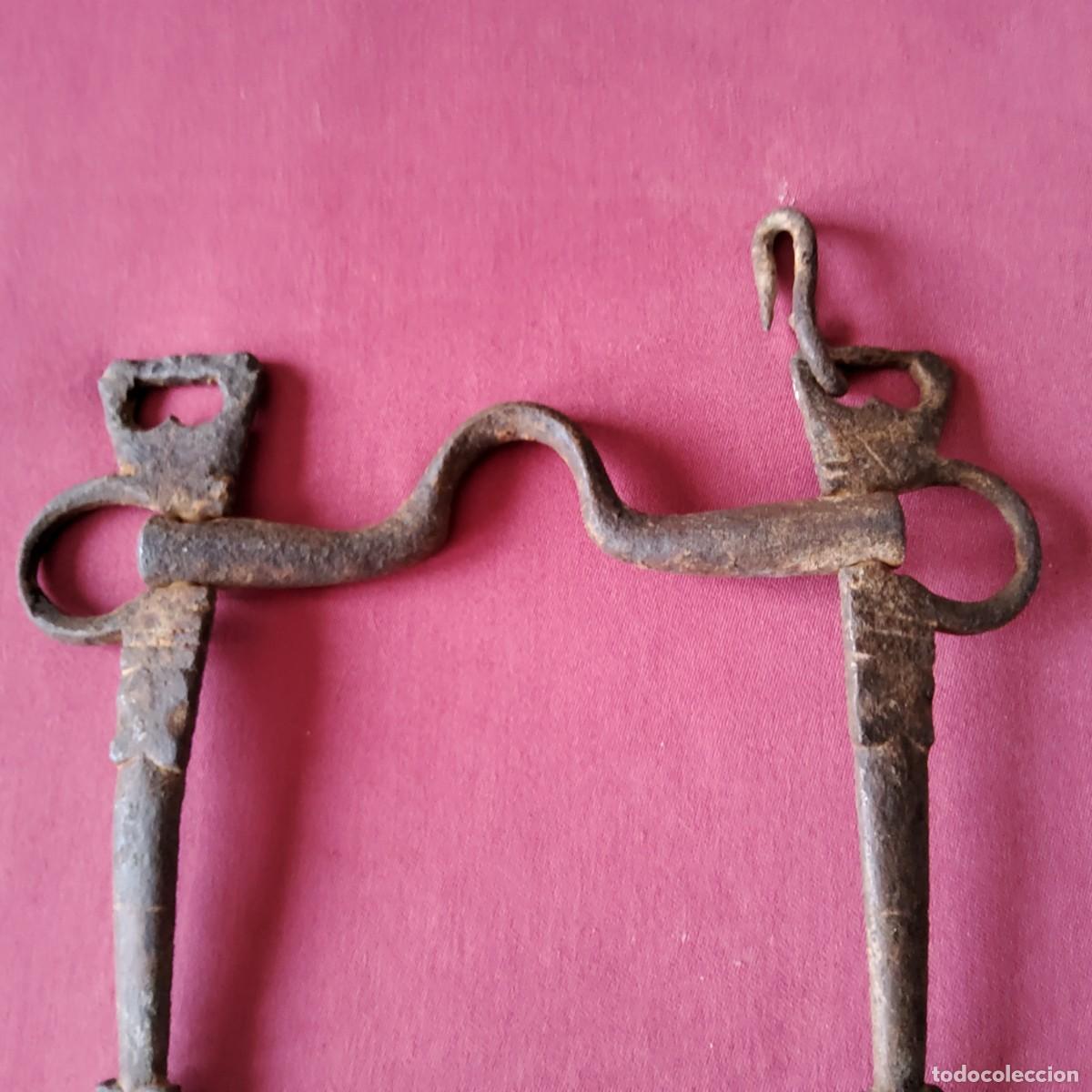 Antig&uuml;edades: ANTIGUO BOCADO DE CABALLO DE HIERRO - Foto 6