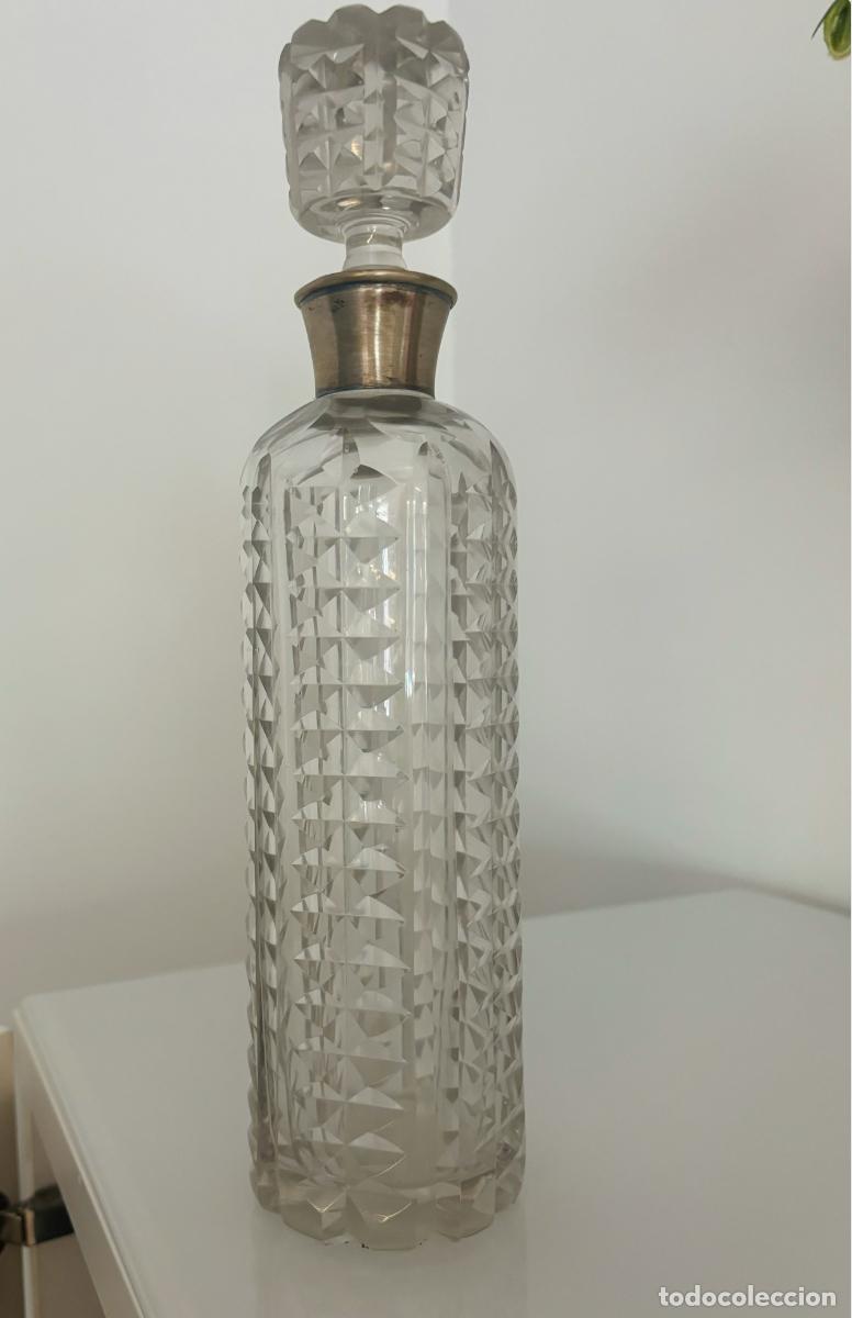 Antig&uuml;edades: Decantador / licorera cristal - Foto 1