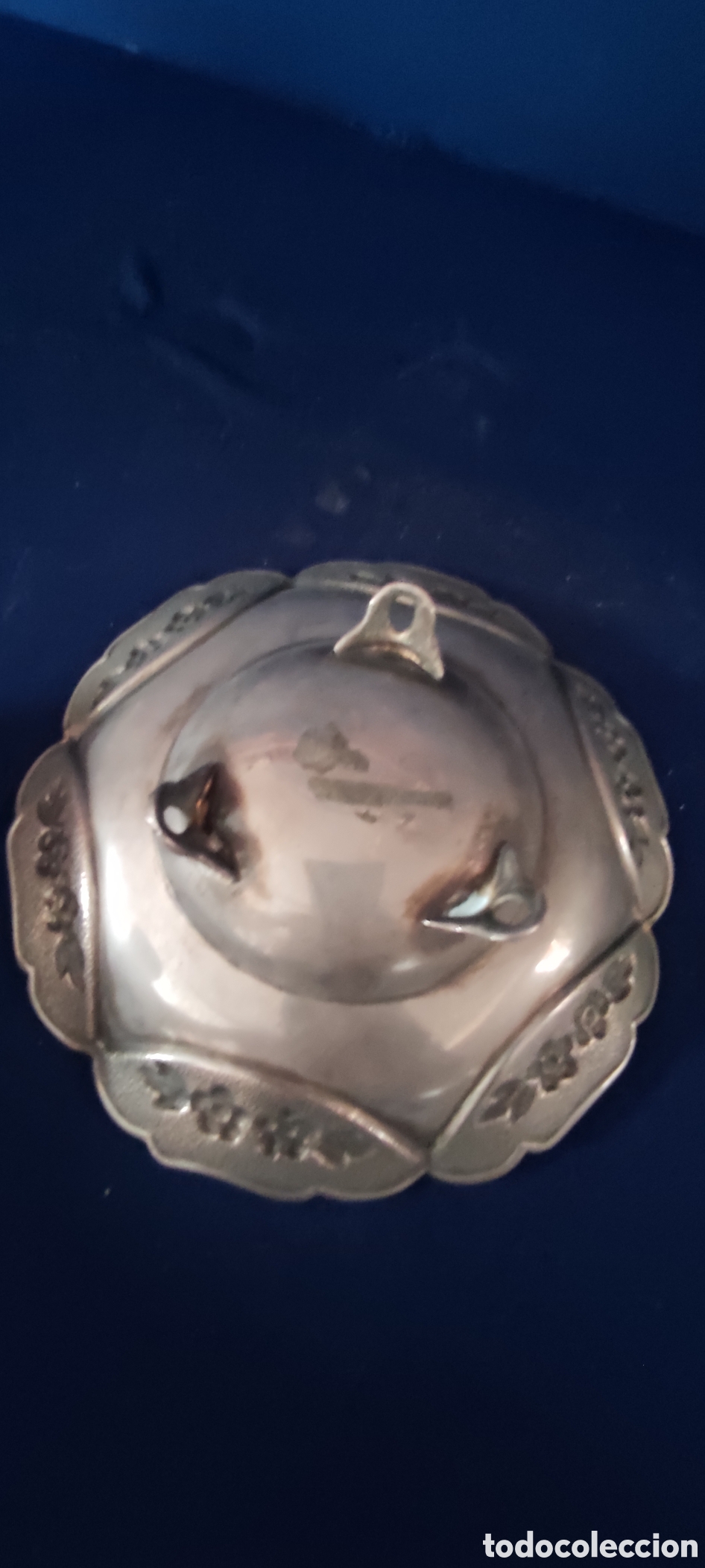 Antig&uuml;edades: Antigua bandeja de metal - Foto 6