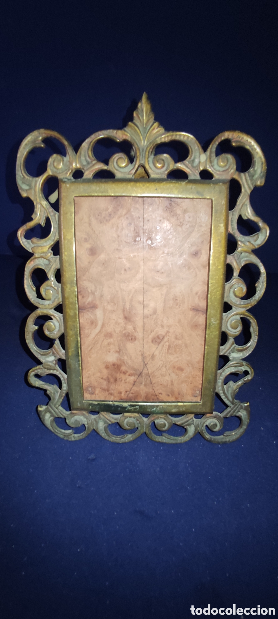Antig&uuml;edades: Antiguo marco de bronce - Foto 2