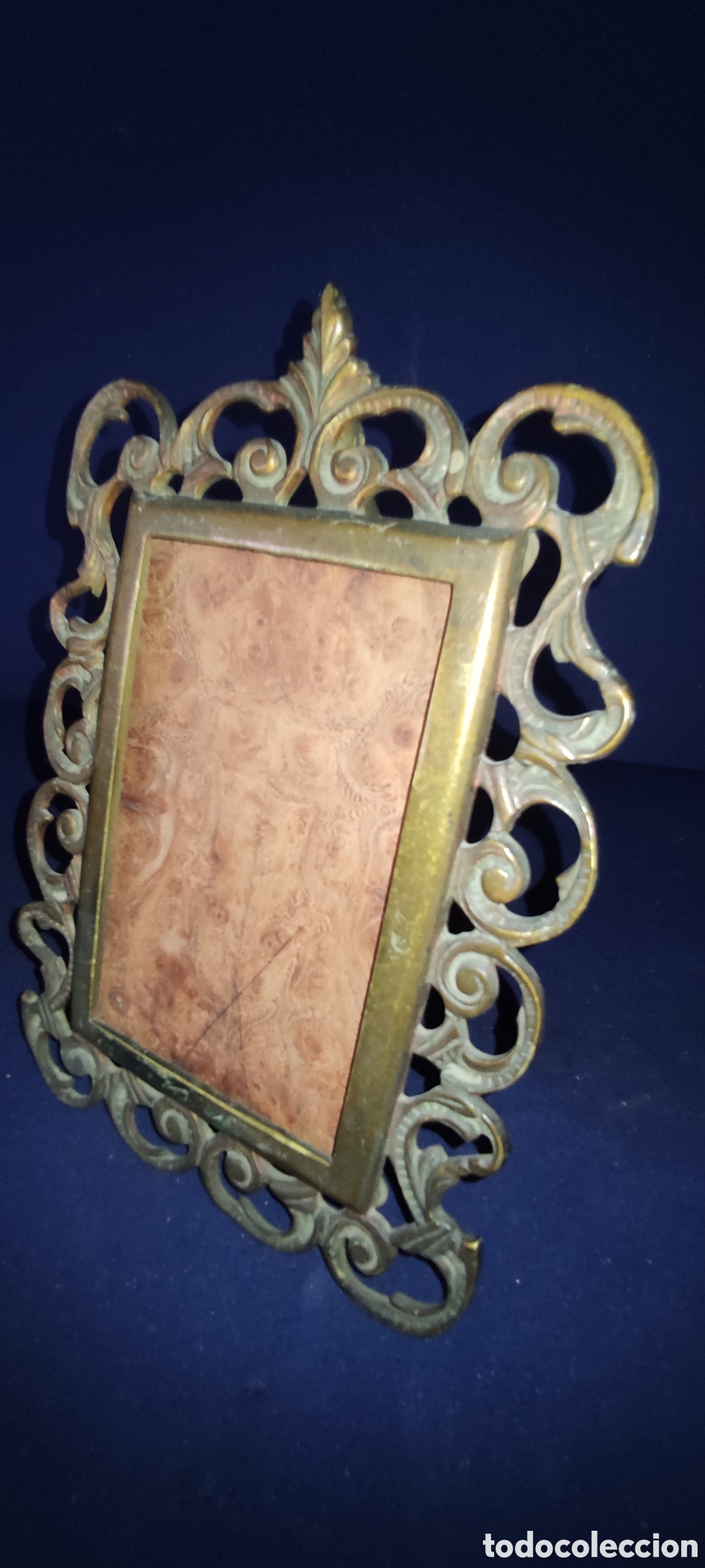 Antig&uuml;edades: Antiguo marco de bronce - Foto 3