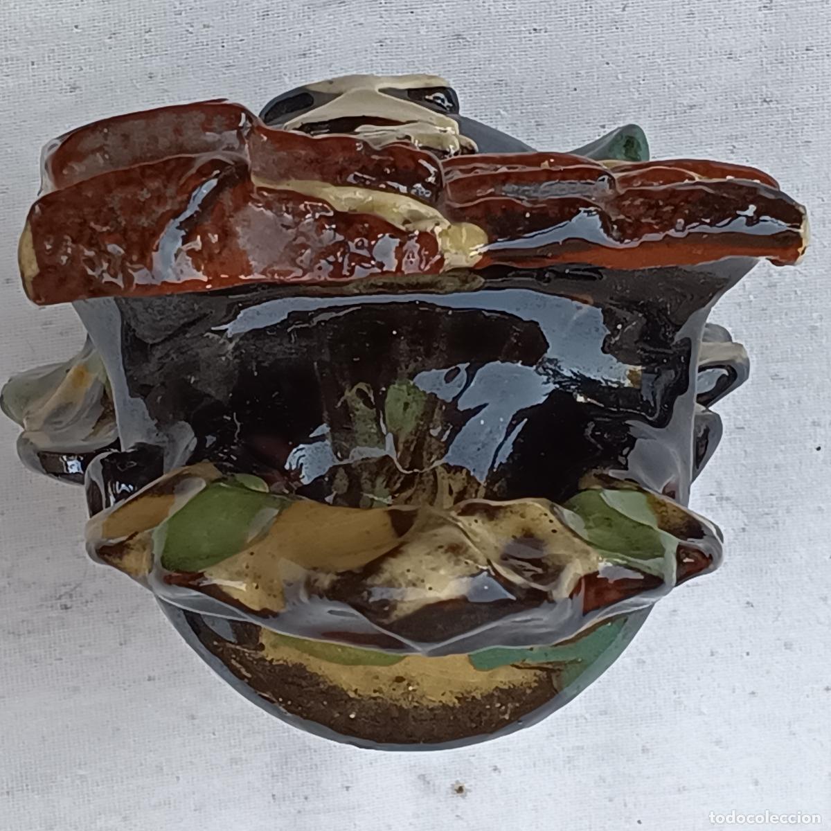 Antig&uuml;edades: BOTIJO EN RELIEVE - CERAMICA DE CUENCA. - Foto 6