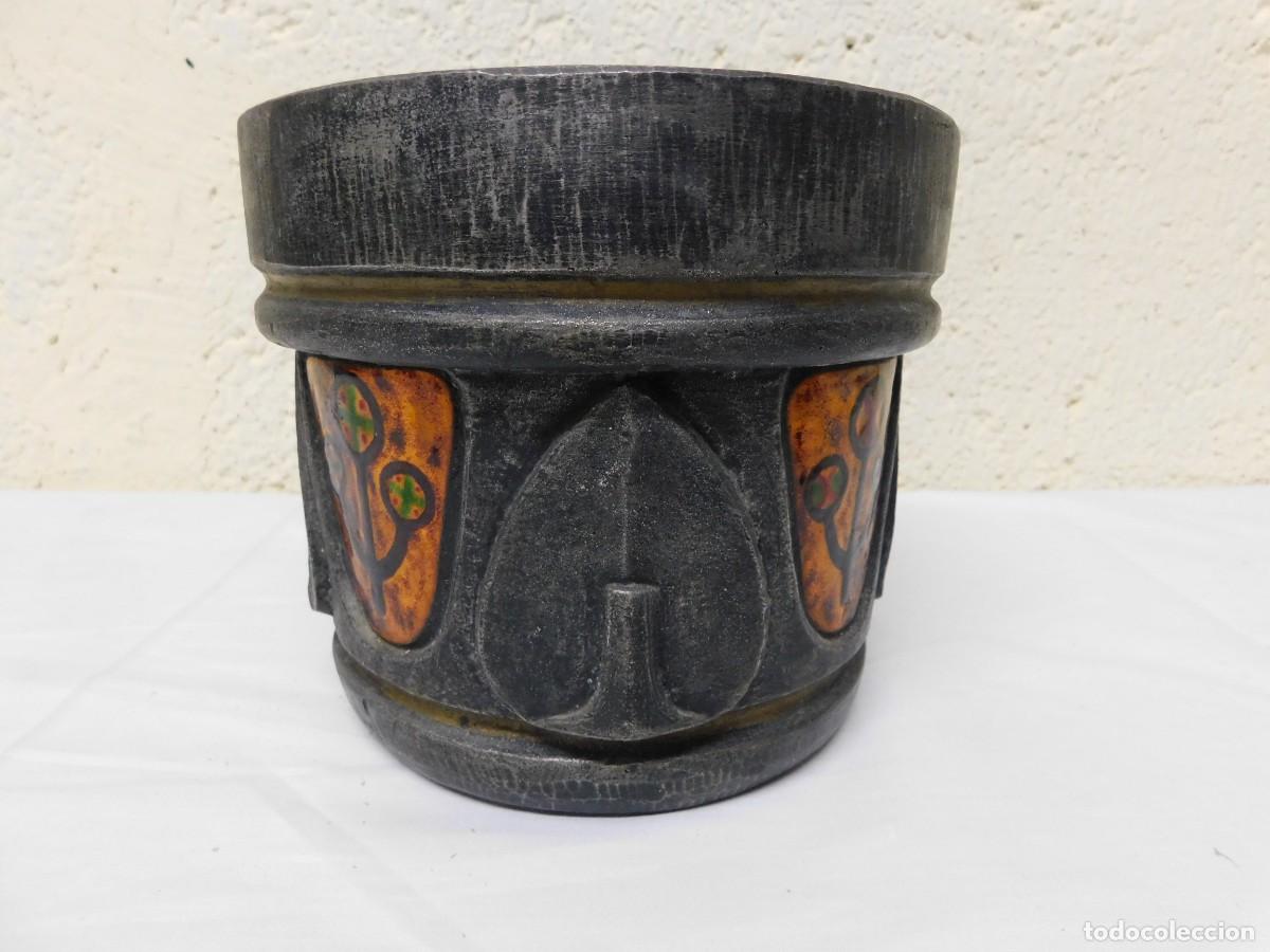 Antig&uuml;edades: RECIPIENTE DE ALUMINIO - JOAN MAYN&Eacute; - Foto 4