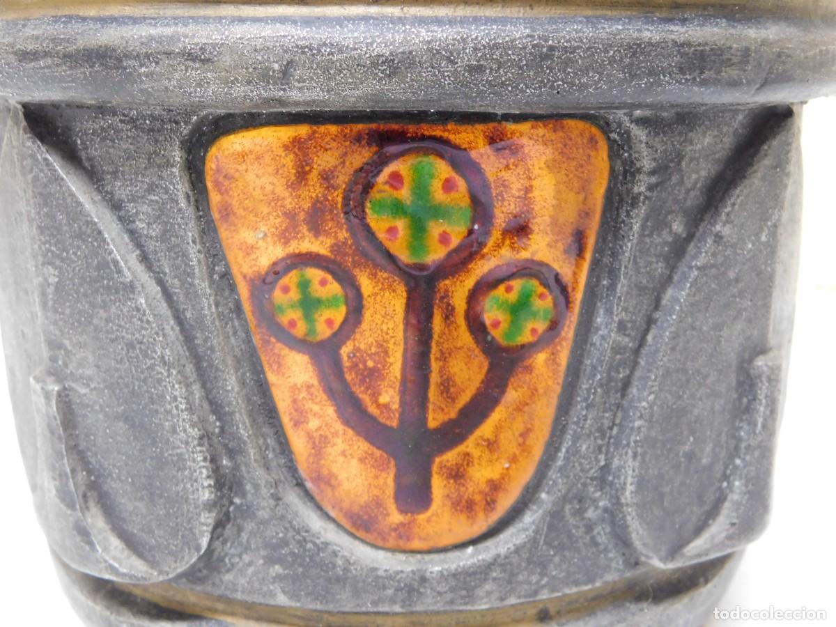 Antig&uuml;edades: RECIPIENTE DE ALUMINIO - JOAN MAYN&Eacute; - Foto 5