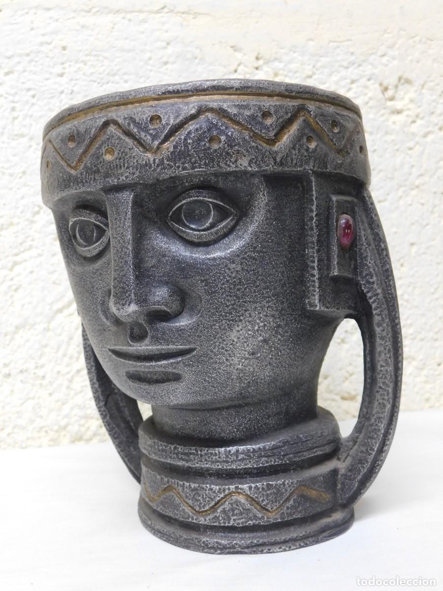 Antig&uuml;edades: RECIPIENTE DE ALUMINIO - JOAN MAYN&Eacute; - Foto 5