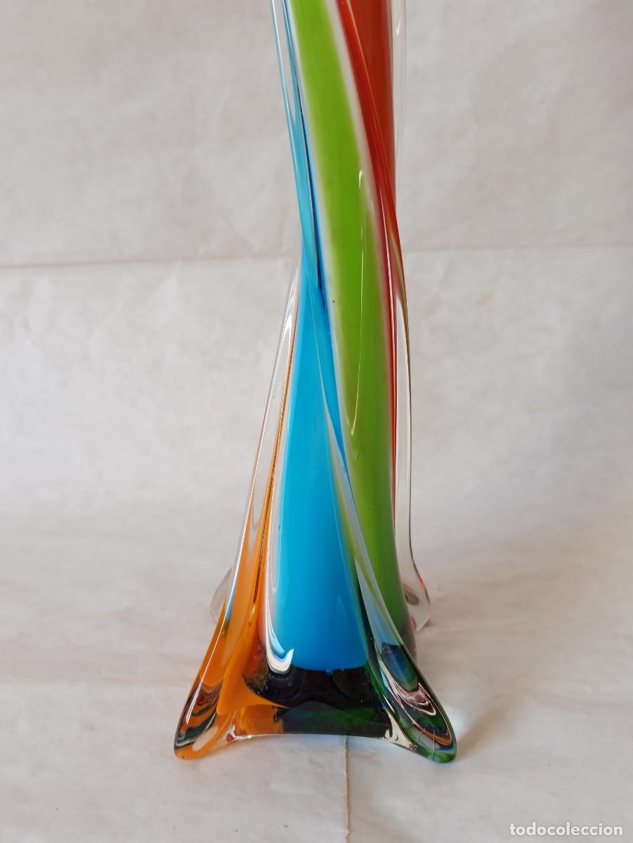 Antig&uuml;edades: Vaso multicolore Torchon vetro di Murano - Foto 6