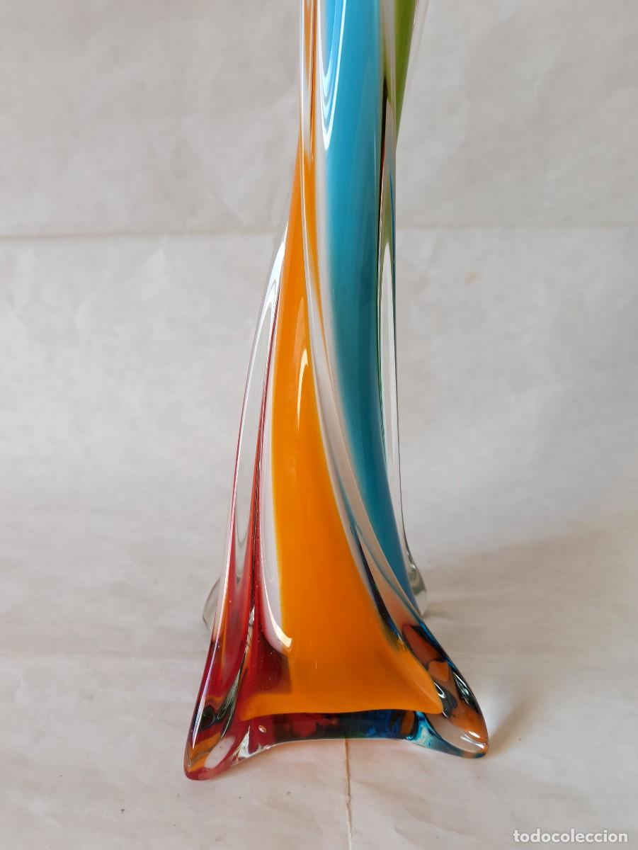 Antig&uuml;edades: Vaso multicolore Torchon vetro di Murano - Foto 8
