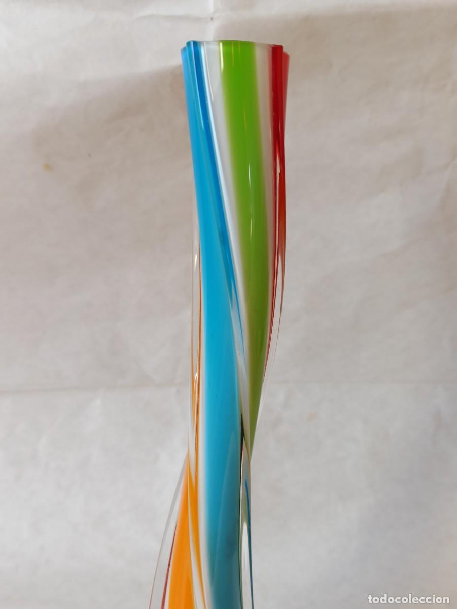 Antig&uuml;edades: Vaso multicolore Torchon vetro di Murano - Foto 9