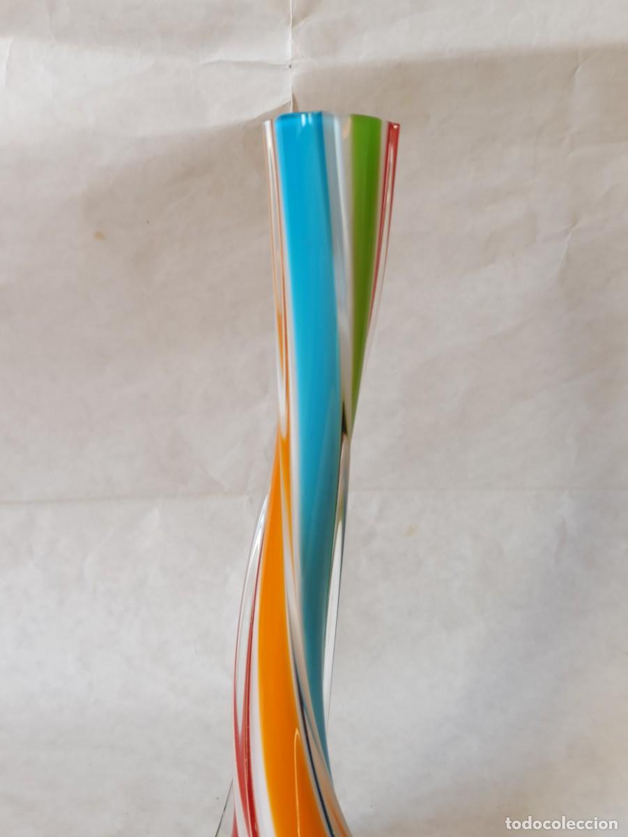 Antig&uuml;edades: Vaso multicolore Torchon vetro di Murano - Foto 11