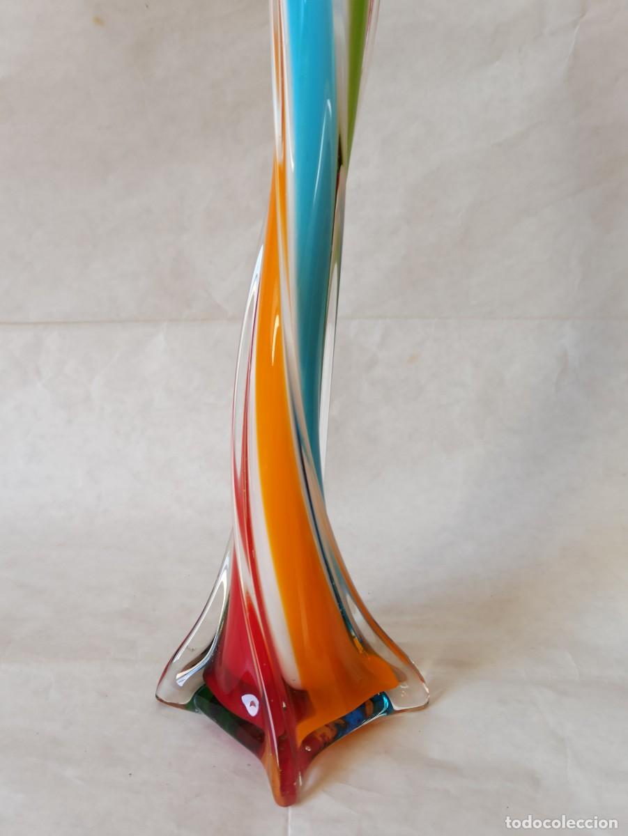 Antig&uuml;edades: Vaso multicolore Torchon vetro di Murano - Foto 12