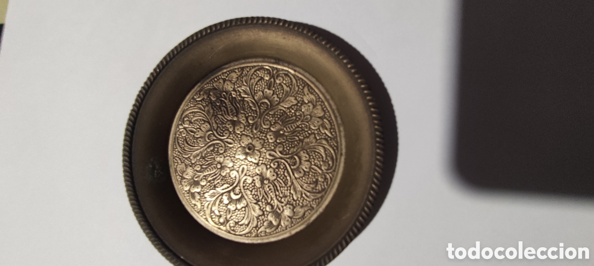 Antig&uuml;edades: Peque&ntilde;a bandeja alemana silver - Foto 2