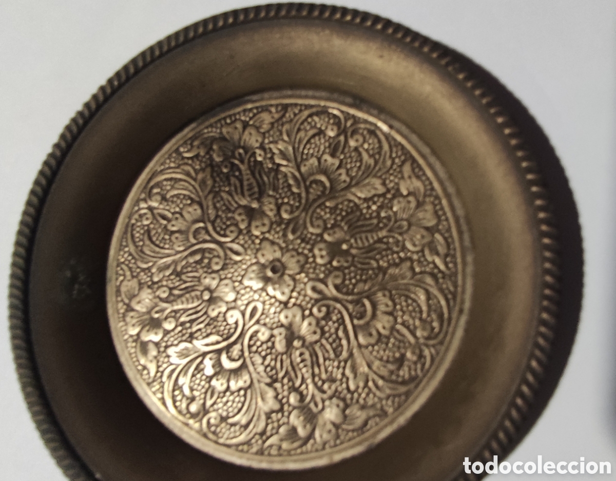 Antig&uuml;edades: Peque&ntilde;a bandeja alemana silver - Foto 4