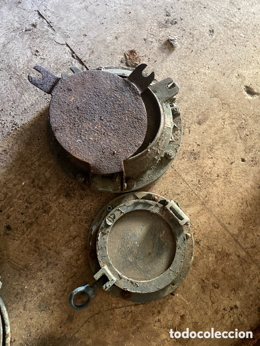 Antig&uuml;edades: Ojo de buey Mileit barco - Foto 7
