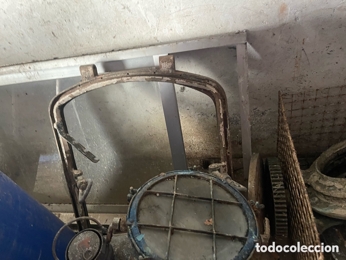 Antig&uuml;edades: Ojo de buey Mileit barco - Foto 9