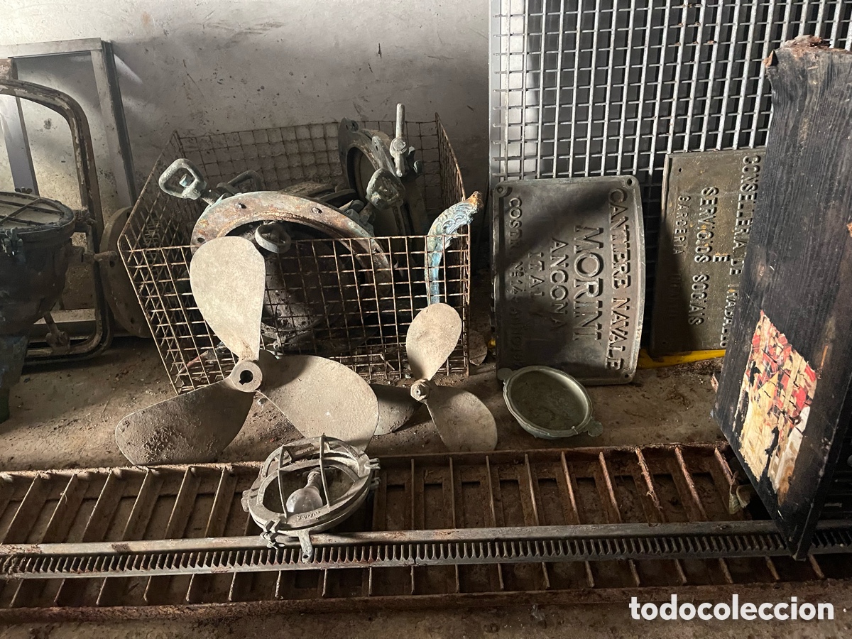Antig&uuml;edades: Ojo de buey Mileit barco - Foto 10