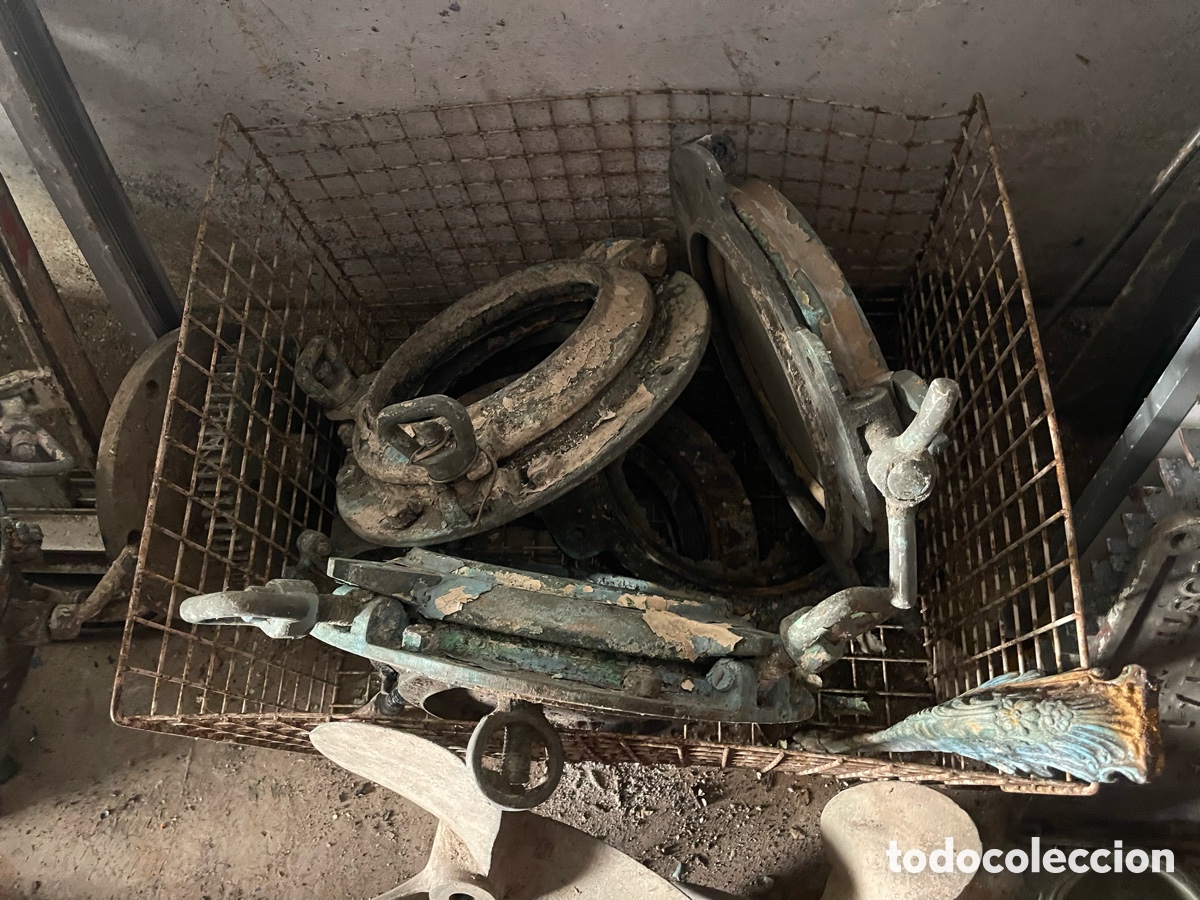 Antig&uuml;edades: Ojo de buey Mileit barco - Foto 11