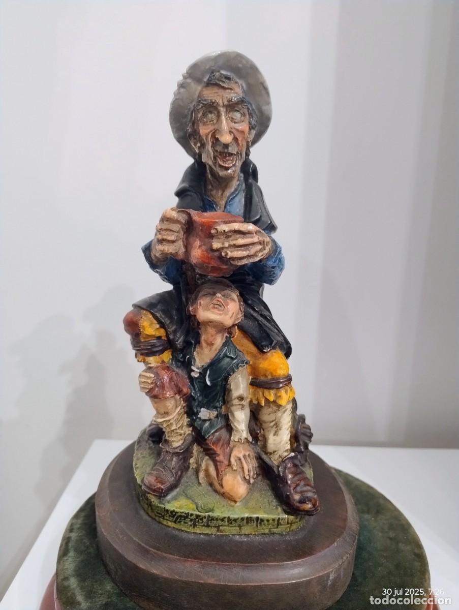 Antig&uuml;edades: FIGURA LAZARILLO DE TORMES - Foto 2