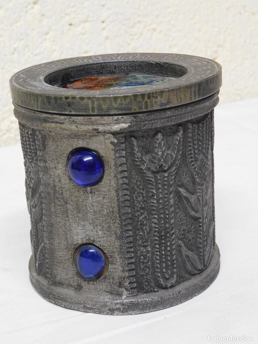 Antig&uuml;edades: RECIPIENTE DE ALUMINIO - JOAN MAYN&Eacute; - Foto 2