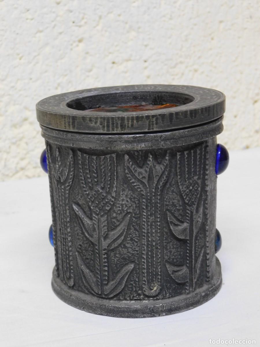 Antig&uuml;edades: RECIPIENTE DE ALUMINIO - JOAN MAYN&Eacute; - Foto 3