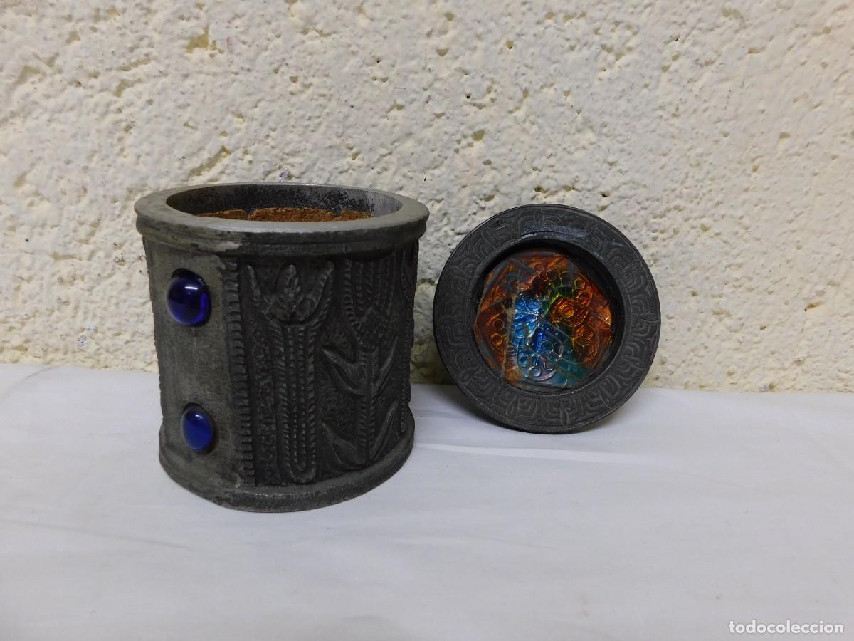 Antig&uuml;edades: RECIPIENTE DE ALUMINIO - JOAN MAYN&Eacute; - Foto 6