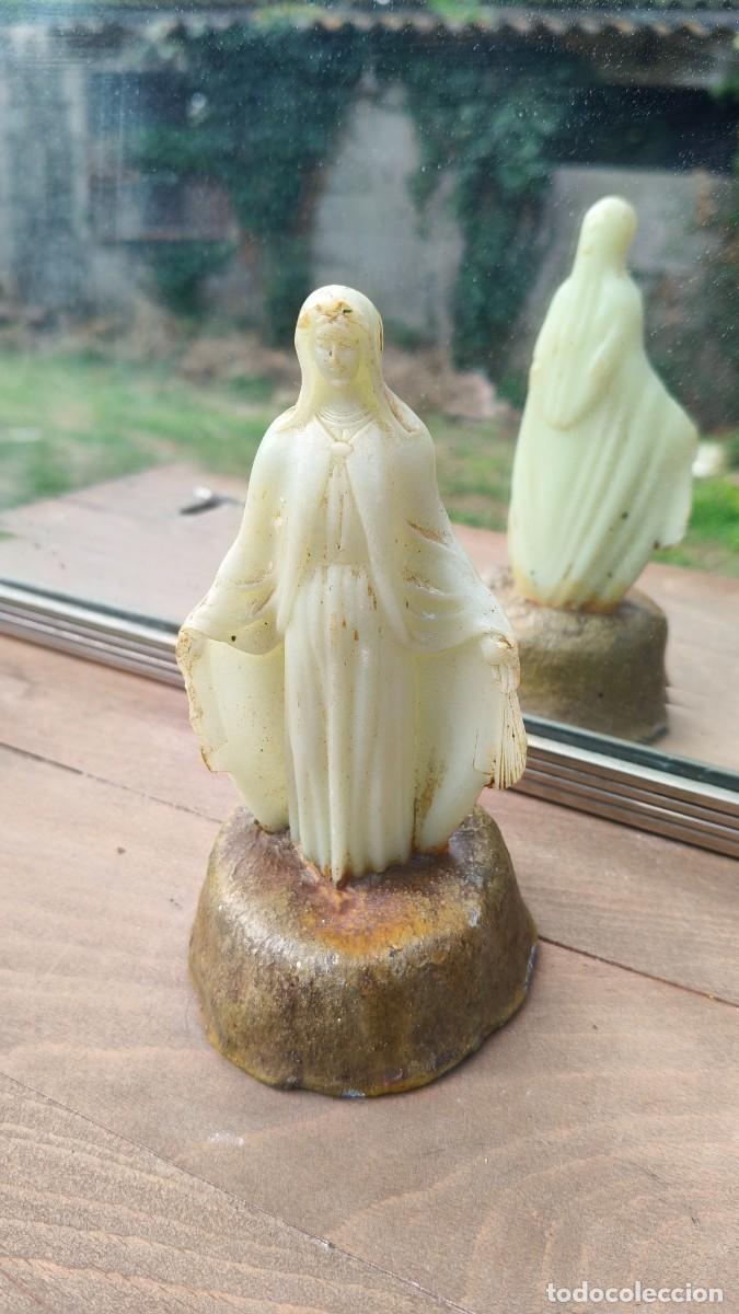 Antig&uuml;edades: Statuette de la vierge 1930 - Foto 6