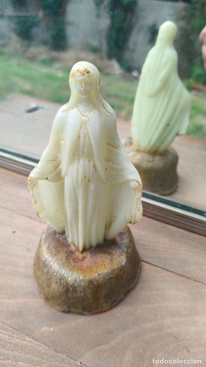 Antig&uuml;edades: Statuette de la vierge 1930 - Foto 7