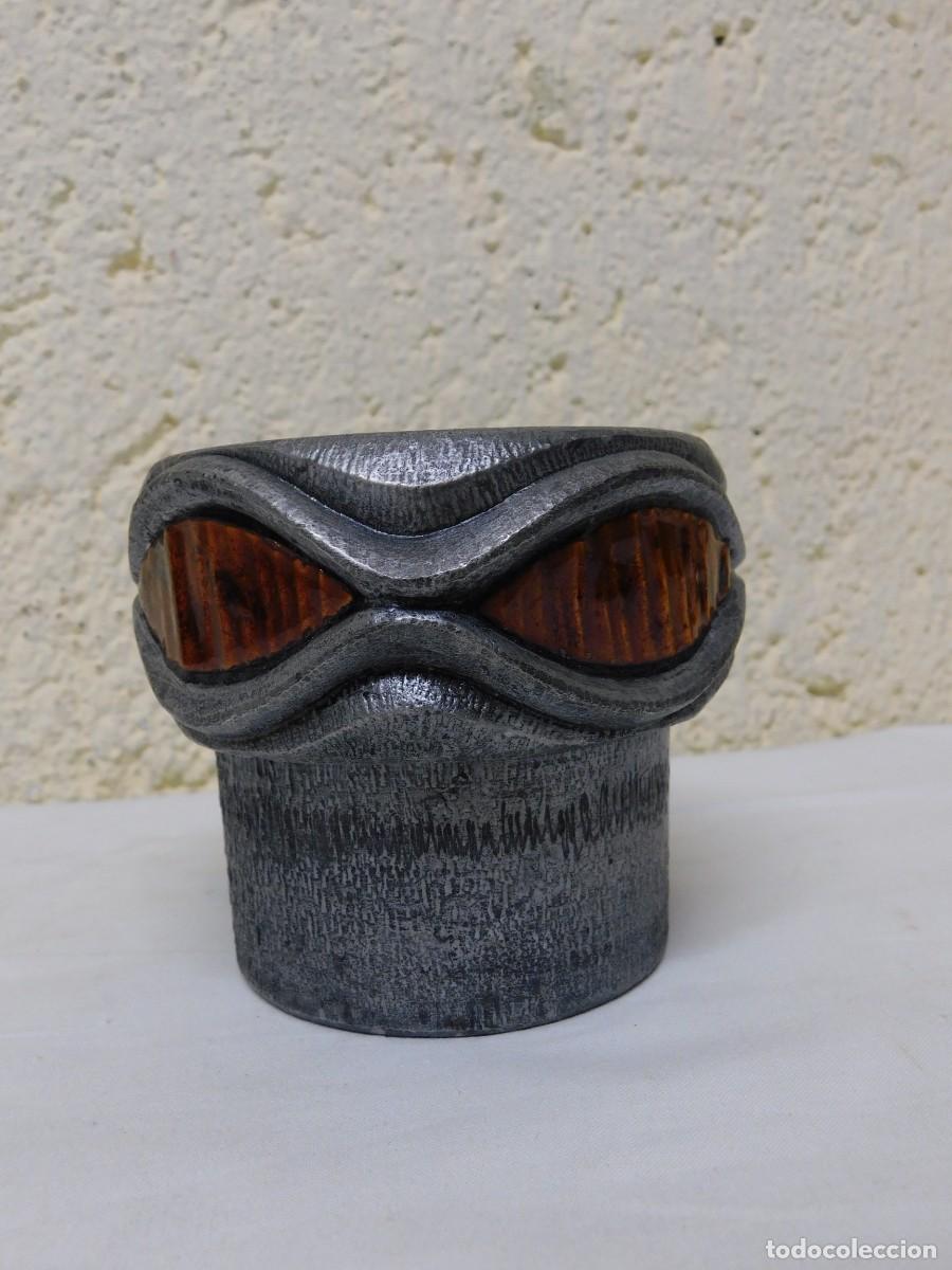Antig&uuml;edades: RECIPIENTE DE ALUMINIO - JOAN MAYN&Eacute; - Foto 3