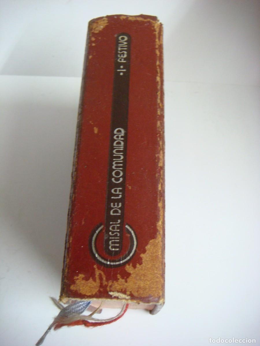 Antig&uuml;edades: LIBRO MISAL DE LA COMUNIDAD I-FESTIVO-(&) - Foto 2