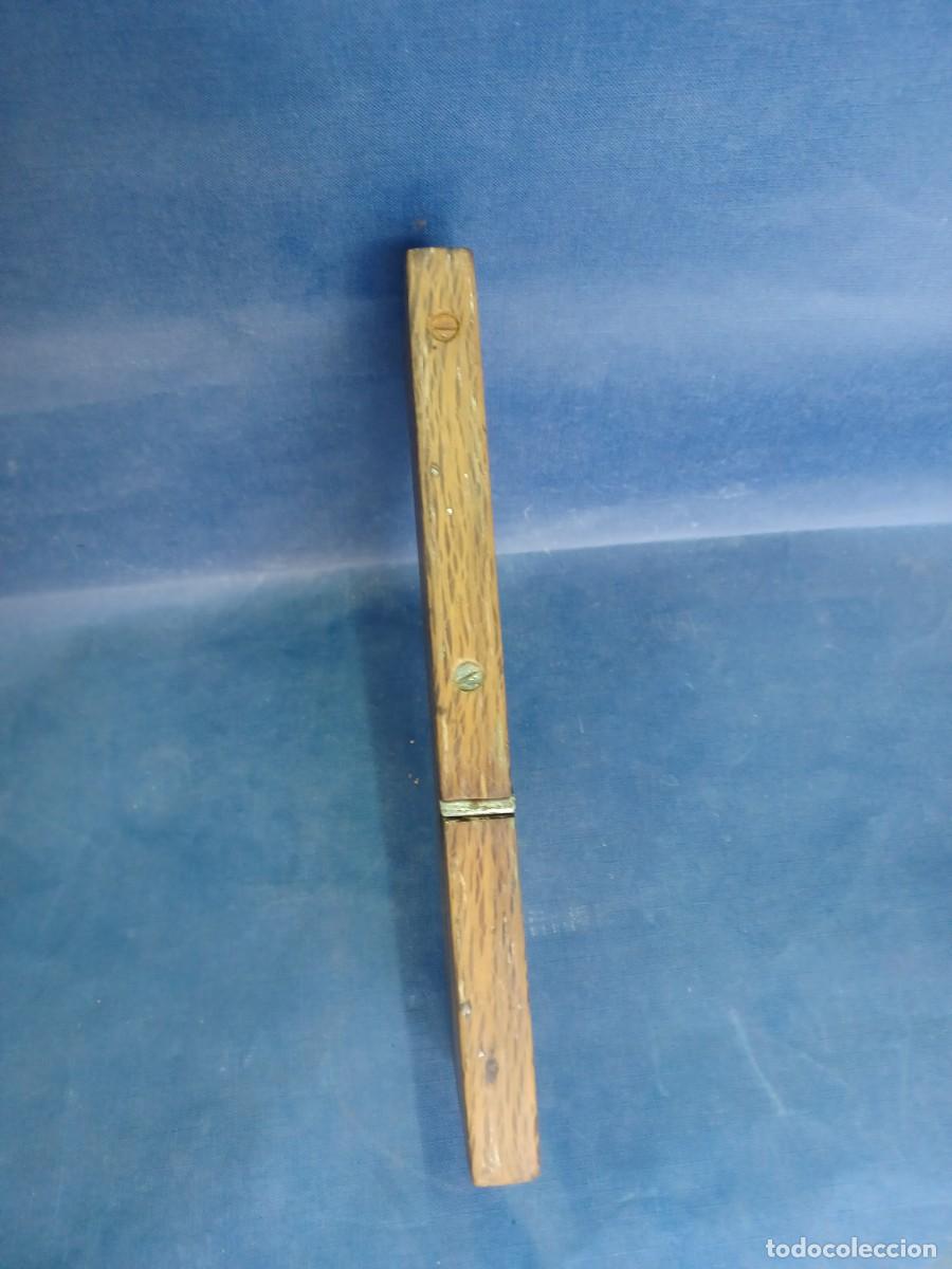 Antig&uuml;edades: Antiguo cepillo de ebanista de madera - Foto 4
