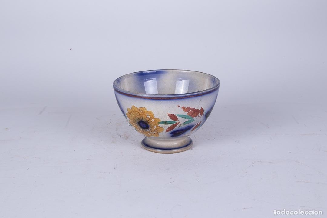 Antig&uuml;edades: CUENCO DE CERAMICA PINTADO A MANO - Foto 1