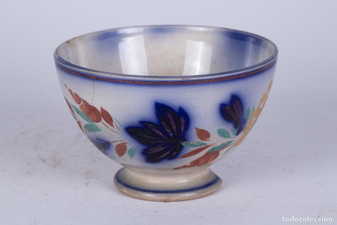 Antig&uuml;edades: CUENCO DE CERAMICA PINTADO A MANO - Foto 4