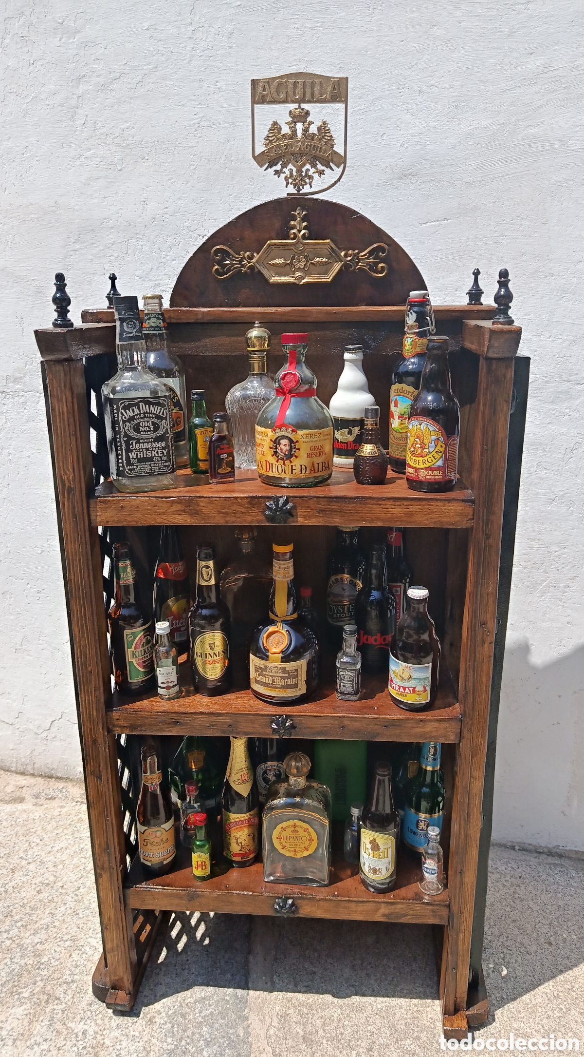 Antig&uuml;edades: Colecci&oacute;n de botellas de cerveza y licor - Foto 7