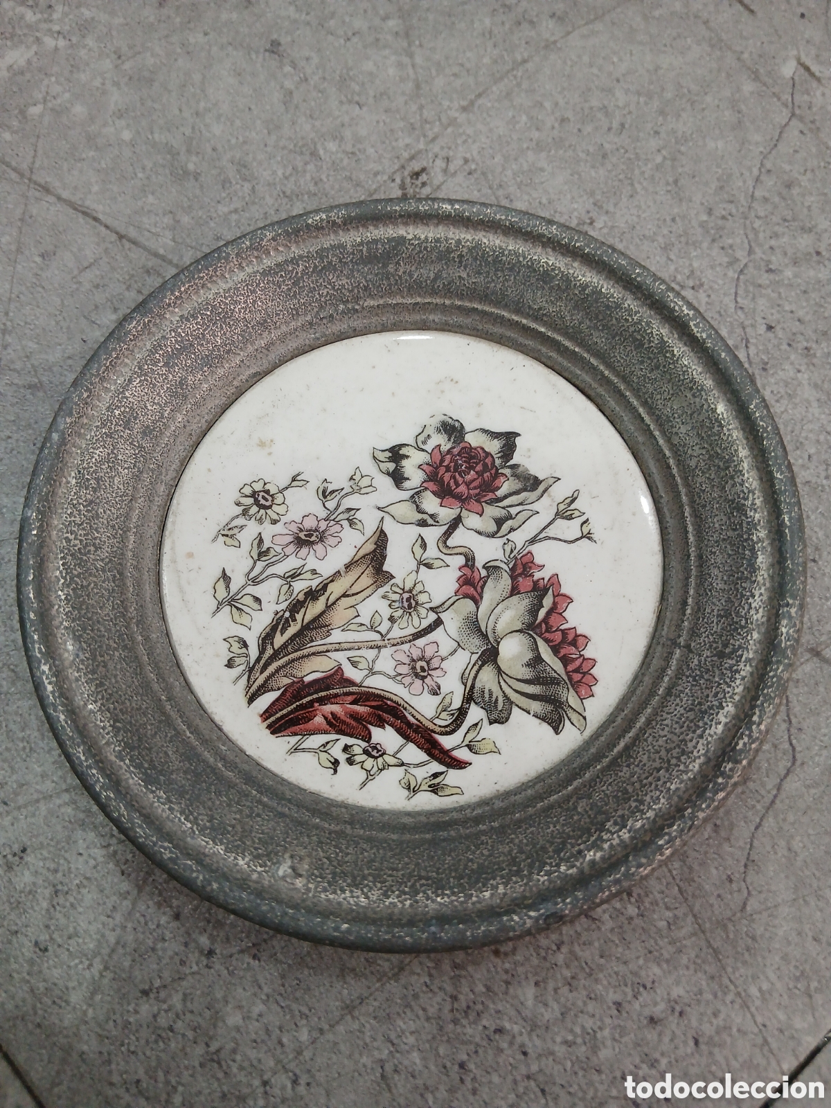 Antig&uuml;edades: Bandeja Mayolica. (L123) - Foto 1