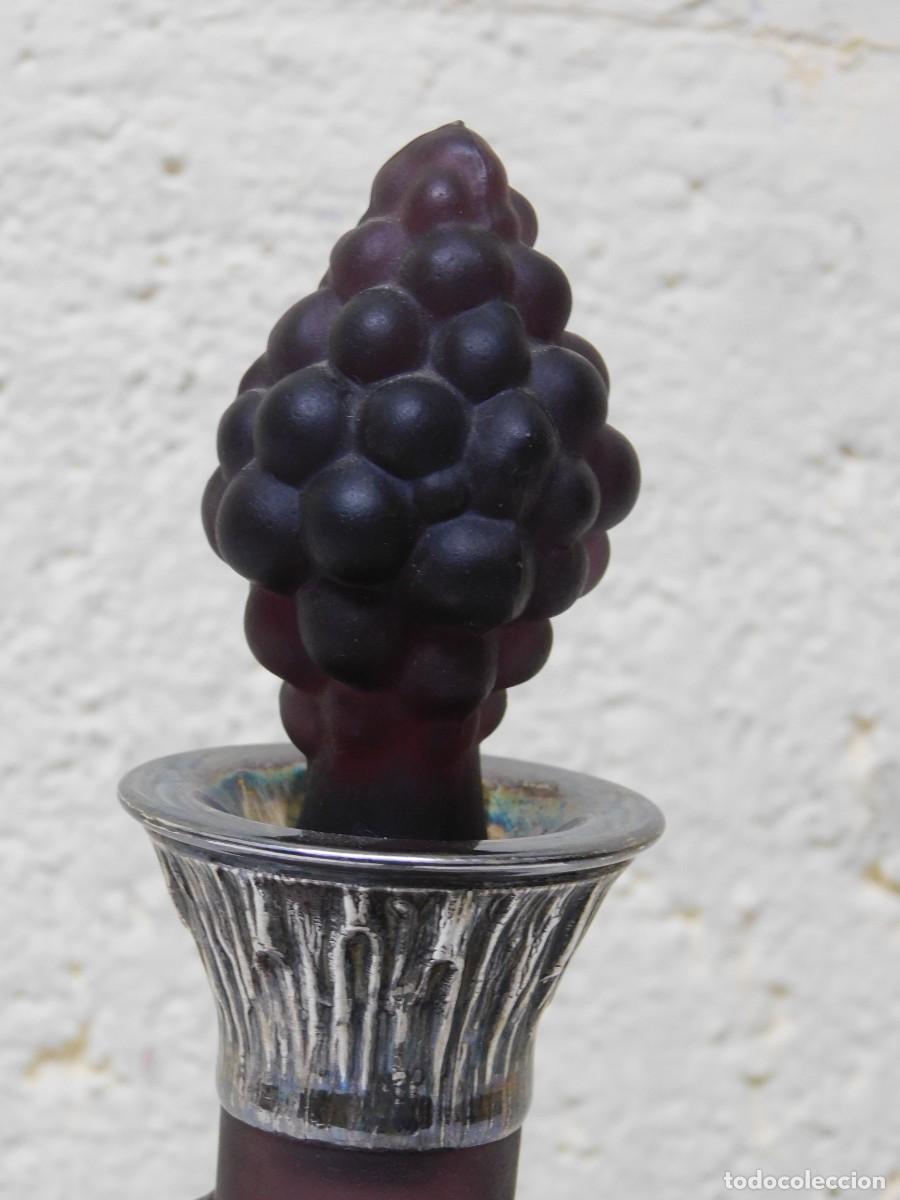 Antig&uuml;edades: BOTELLA CRISTAL Y PLATA - Foto 12