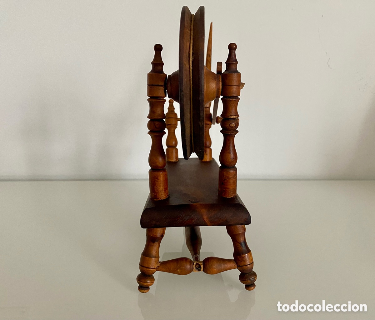 Antig&uuml;edades: Antigua Rueca peque&ntilde;a - Foto 6